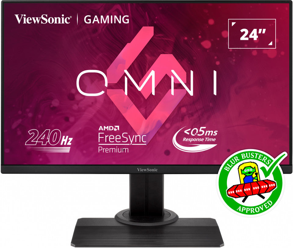 ViewSonic 24'' 240 Hz 0.5ms GTG, IPS FHD, HDR400, 350 cd/m² , BLUR BUSTERS  2.0, FPS, RTS, MOBA Game mode, HAS, XG2431 Professional Gaming Monitor ViewSonic 24'' 240 Hz 0.5ms GTG, IPS FHD, HDR400, 350 cd/m² , BLUR BUSTERS  2.0, FPS, RTS, MOBA Game mode, HAS, XG2431 Professional Gaming Monitor